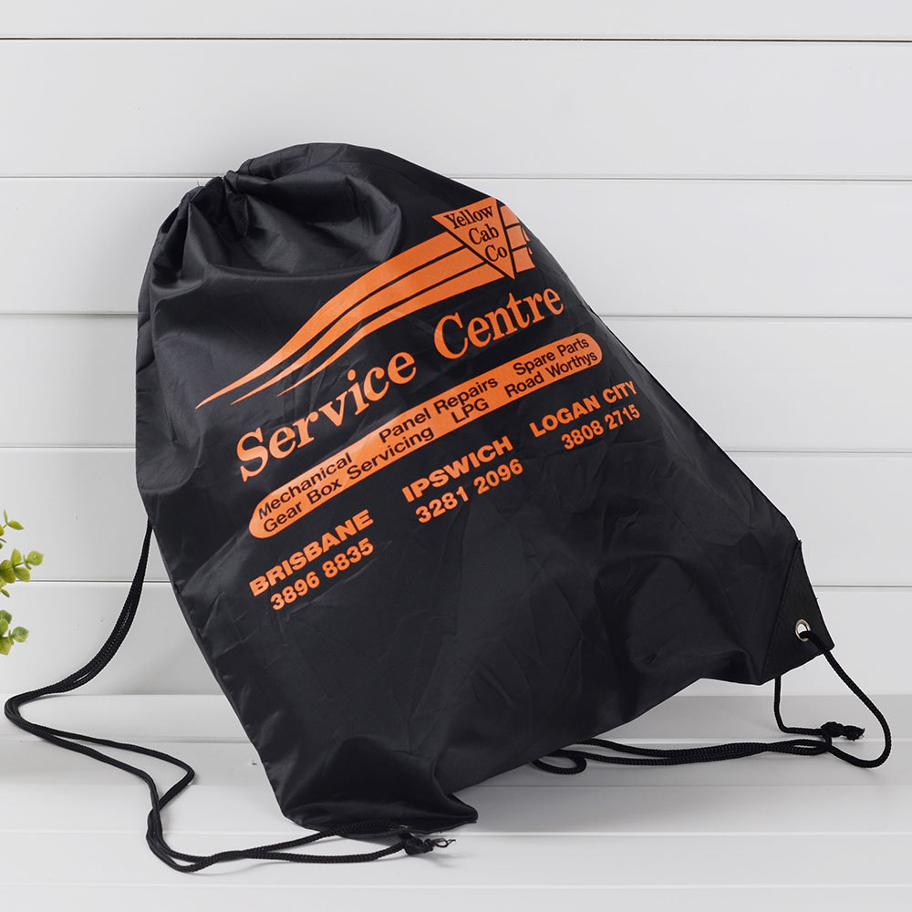 定做尼龙袋牛津布拉绳背包 210D涤纶束口袋现货 可加印logo 防水