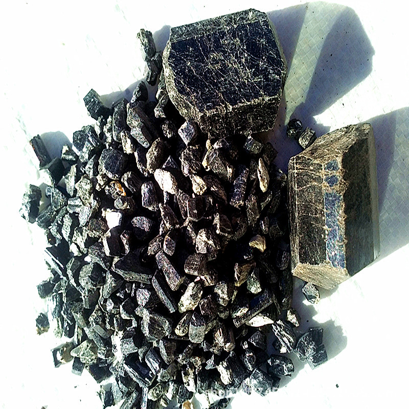 灵寿百灵矿业厂家供应电气石 电气石粉 电气石球