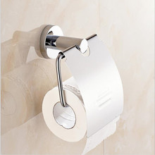 酒店工程浴室紙巾架不銹鋼廁所圓形卷紙架衛生間現代簡約五金掛件