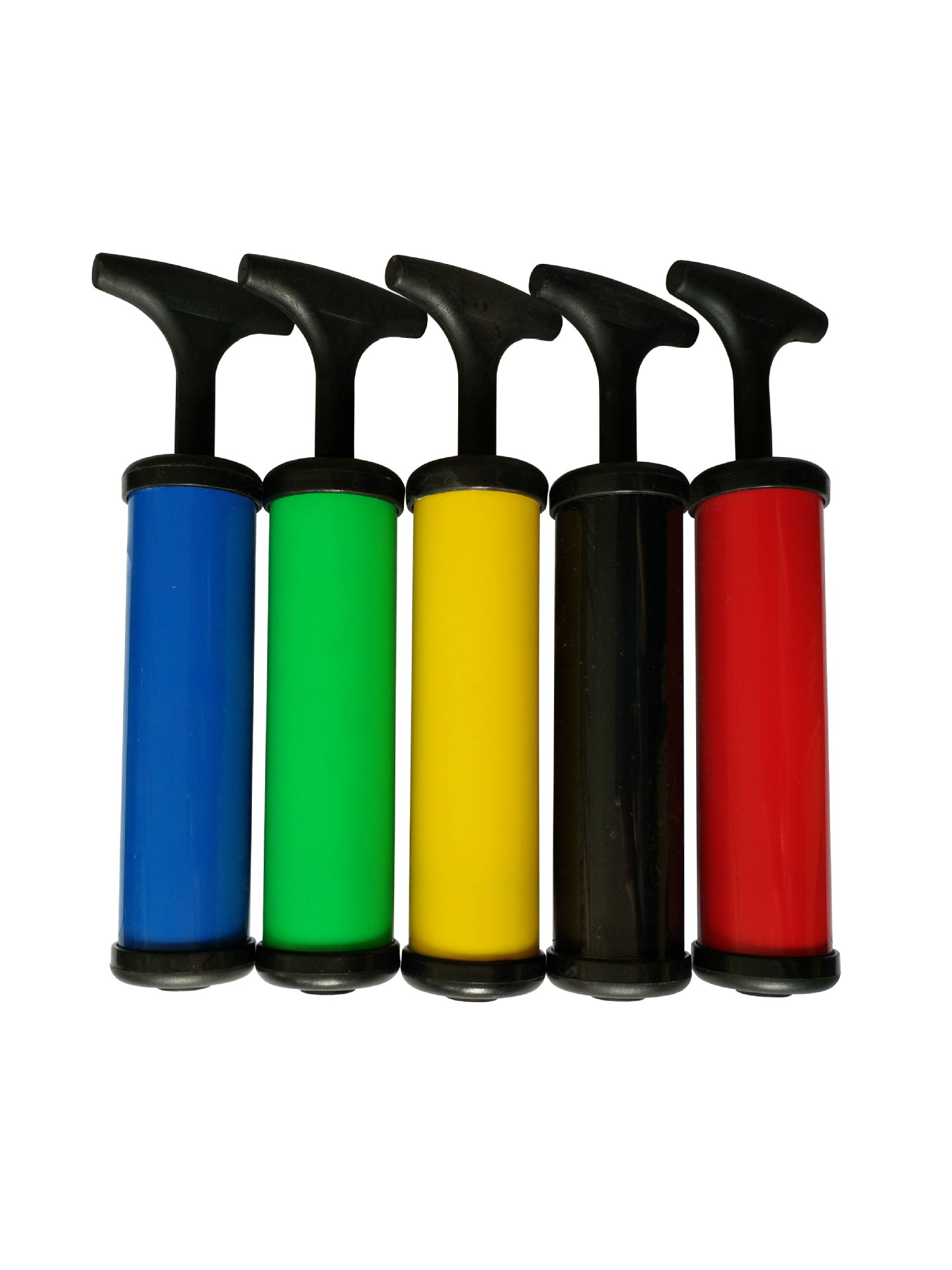 厂家供应批发塑料便携迷你手动球类打气筒6/8/10/12寸