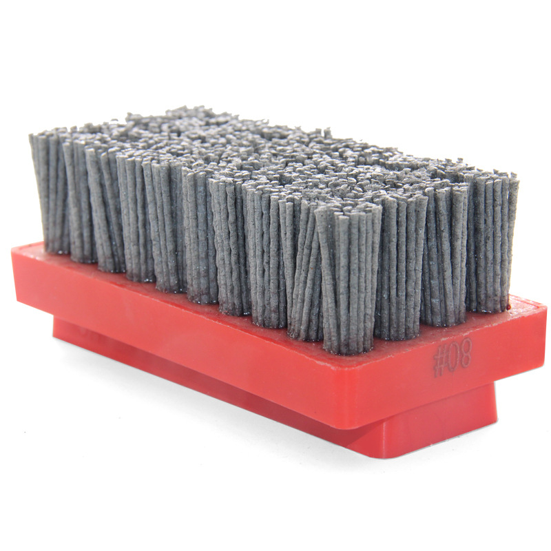 易光　布拉泡胶加菲克特形哑光面面研磨刷石材纤维刷T2型高硬度