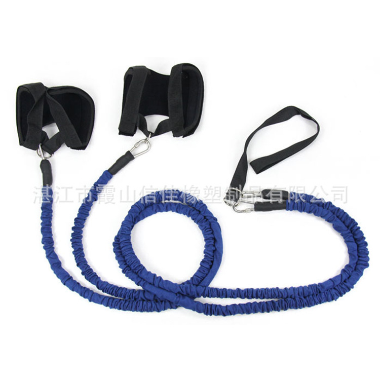 厂家供应 膝关节训练器 高强度体训用乳胶管拉力器