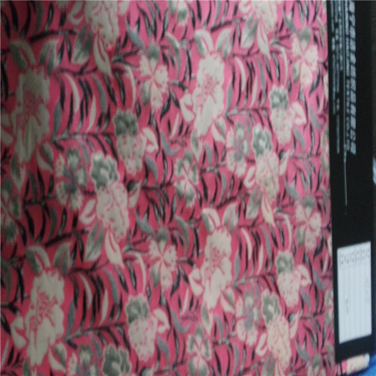 金丝五叶花图案色织梭织提花面料适用于服装装饰沙发布鞋子布