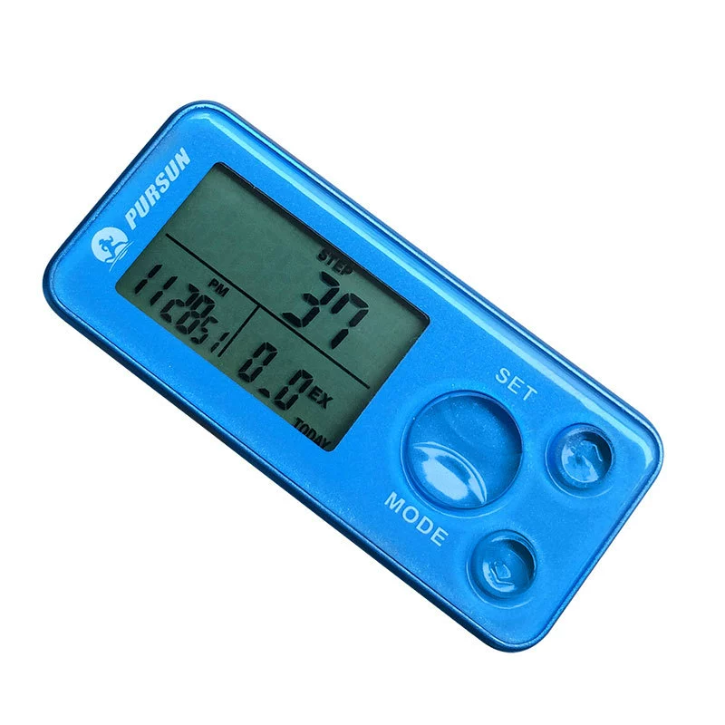 3D шагомер с функцией заднего зажима Функция IC 15-дневной памяти