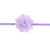 Children's small shiffon headband, elastic hair accessory, European style, 5cm, 15 colors