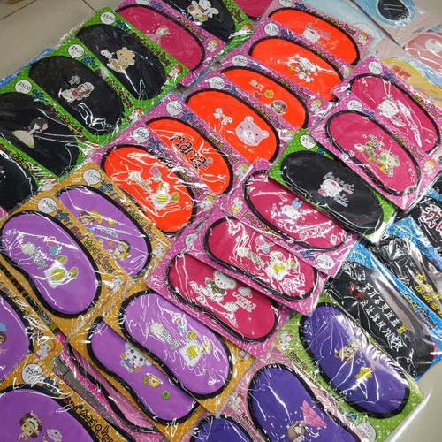 New Korean version of cute cartoon ice bag eye mask, multi-functional personalized light-blocking sleep eye mask, wholesale