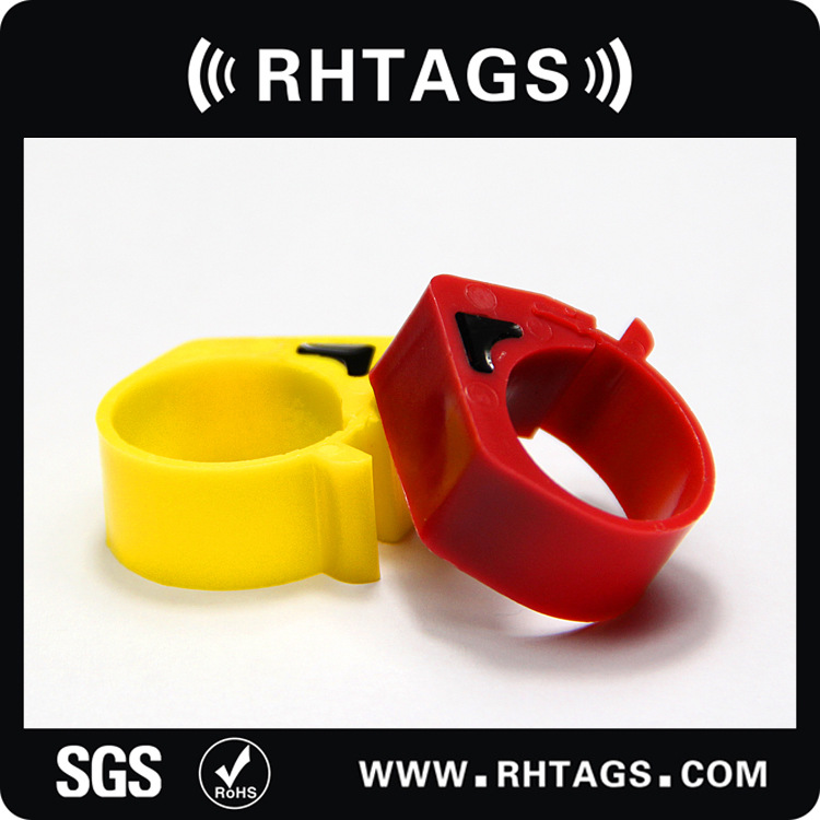 鸡鸽子脚环电子标签 RFID鸽子脚环 EM4305可读可写芯片鸽子脚环
