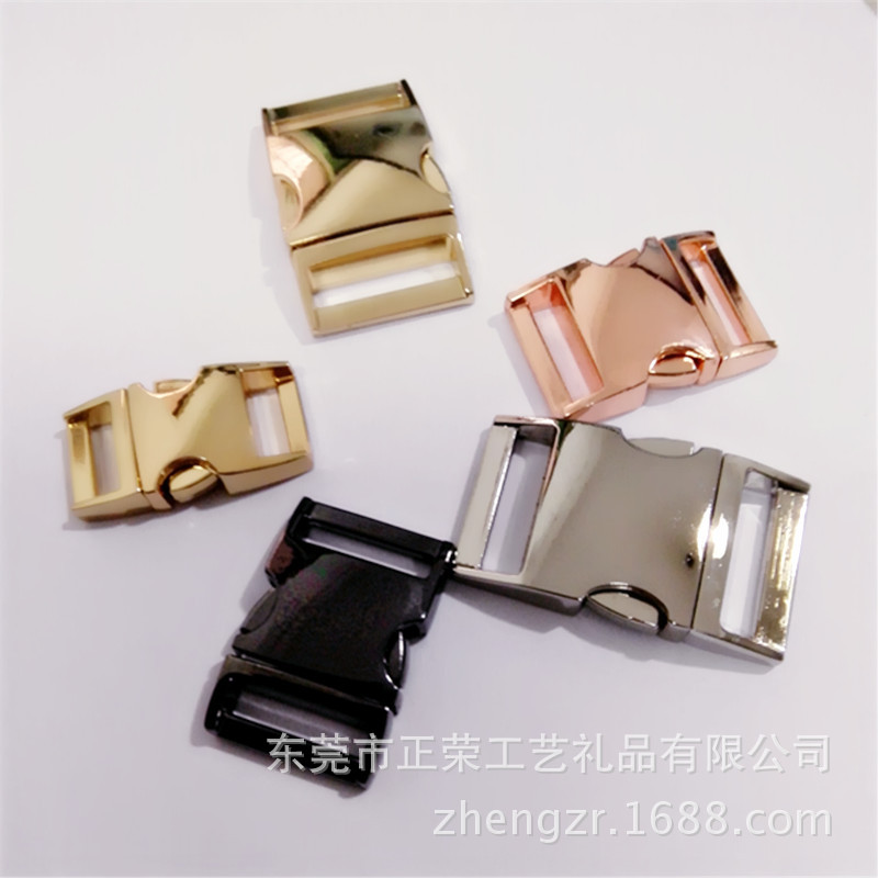 厂家直销 金属插扣 彩色合金插扣 10mm 15mm 20mm 25mm金属合金扣