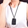 Organic matte pendant, necklace suitable for men and women, sweater, accessory, wholesale