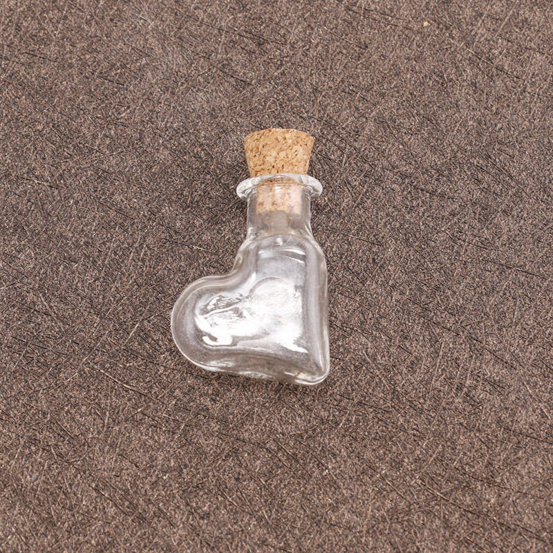 5g Weight Ornaments Jewelry Making Type 2.5-3CM Jewelry Making Size Drift bottle Classification 1 Piece Quantity Wooden plug, Glass Material Geometric Pattern Simple Style Style 1 Piece 2.5-3CM Wooden Plug Glass Geometric Drift Bottle 42