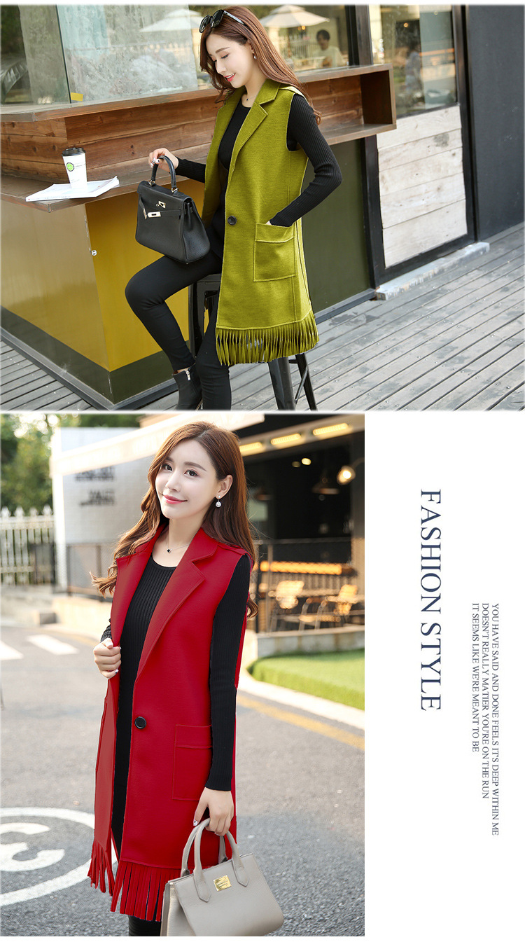 Gilet femme en Sergé - Ref 3316982 Image 25