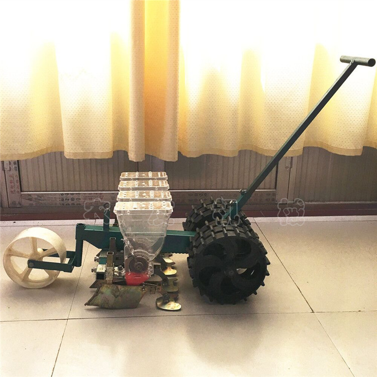 人力四行播种机价格 手提式播种机 菠菜精播机