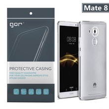 GOR 适用于华为Mate 8保护壳 NXT-AL10手机保护套 透明TPU软壳