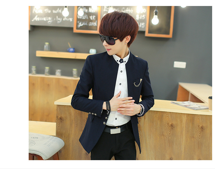 Costume homme en coton pour automne - Ref 1551423 Image 26