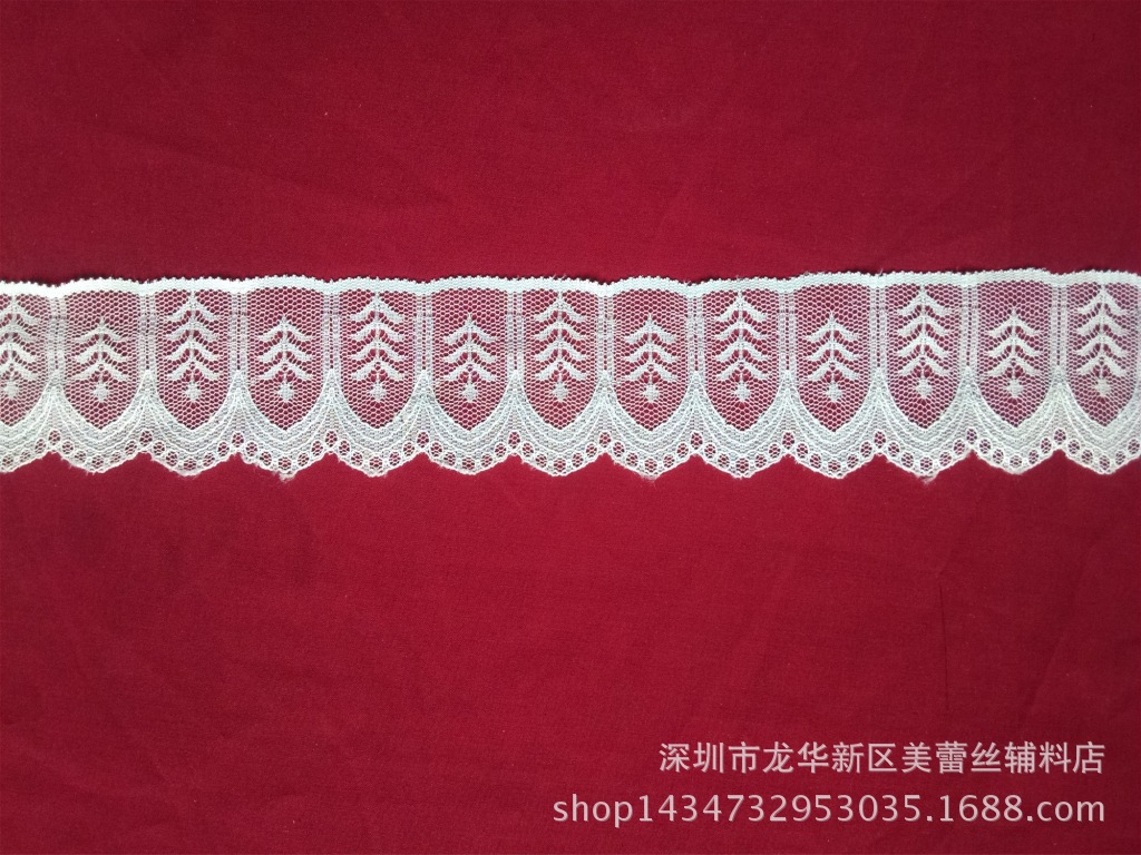 热销5CM花边厂家现货批发服饰辅料 花边辅料手工镶边家纺宽花边