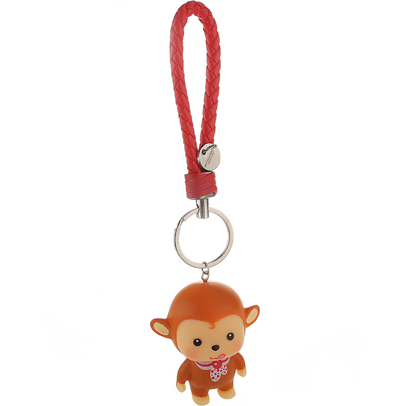 key chain (Yellow Robe Monkey - Monkey Keychain)NHMM1936-Yellow Robe Monkey - Monkey Keychain