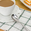 Cartoon cute spoon, silica gel fashionable handle stainless steel, coffee mixing stick
