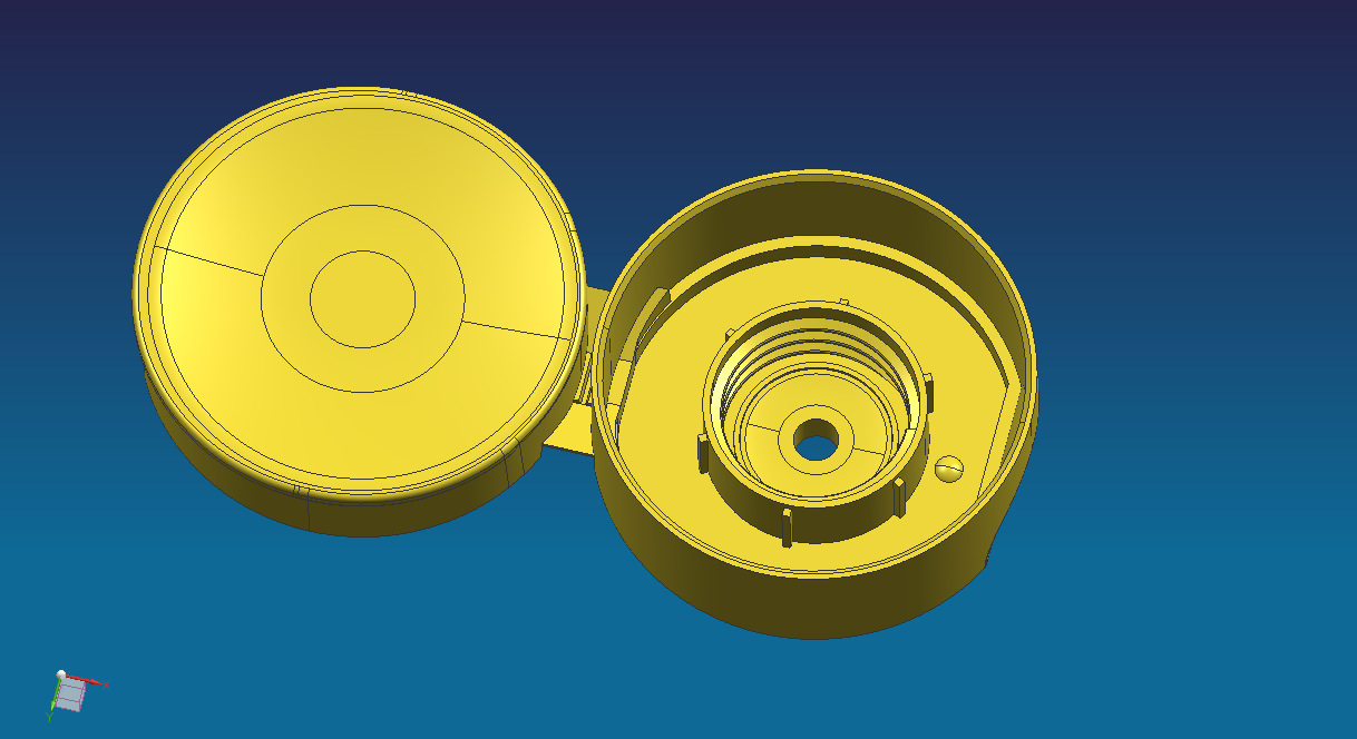 塑料模具 加工化妆品模具厂家 盖子模具 化妆品模具