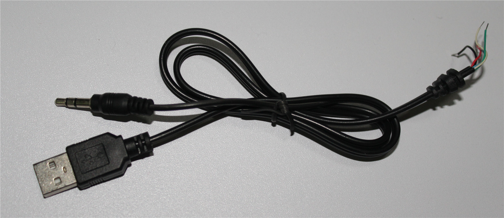 对箱音箱线控线便携式音响音量控制线半成品开尾音源线对箱线