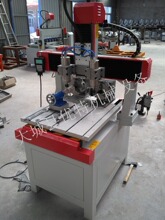 四轴数控圆雕机 圆柱立体雕刻机 3D三维雕刻机小型数控打孔雕刻机