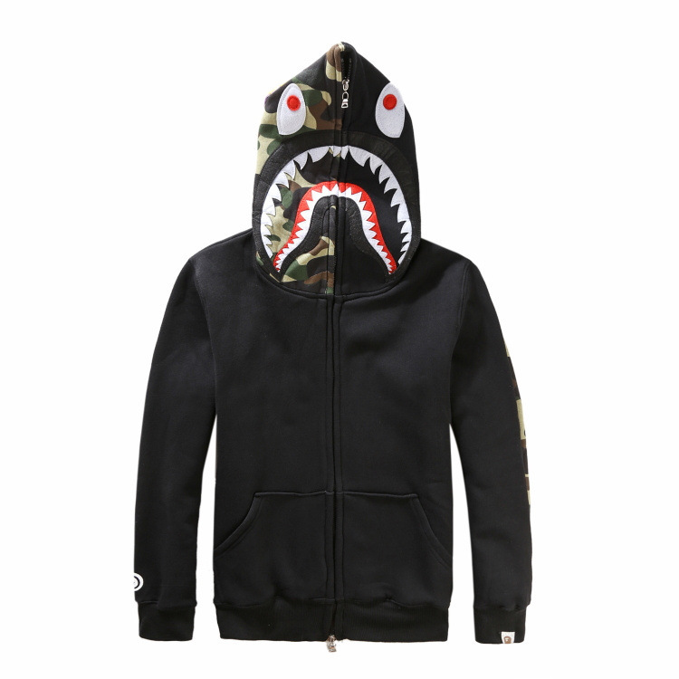 Populaire Bape A Bathing ape SHARK Veste t te velours 