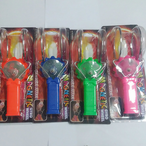Large alloy magic track luminous yo-yo magic colorful magnet flying top yo-yo yoyo ball
