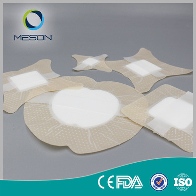 医用硅酮胶泡沫伤口敷料贴 褥疮敷料贴