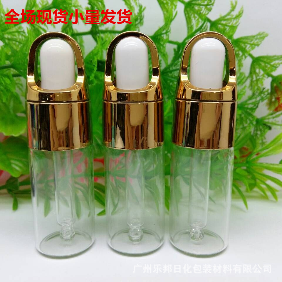 现货批发10ml玻璃滴管瓶 精油分装小样瓶 化妆品拉管瓶精油分装瓶