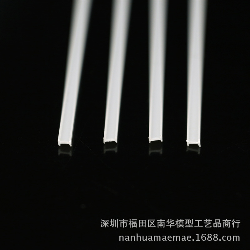 5.0mm I-shaped bar train track making sand table model material plastic ABS sheet material customized