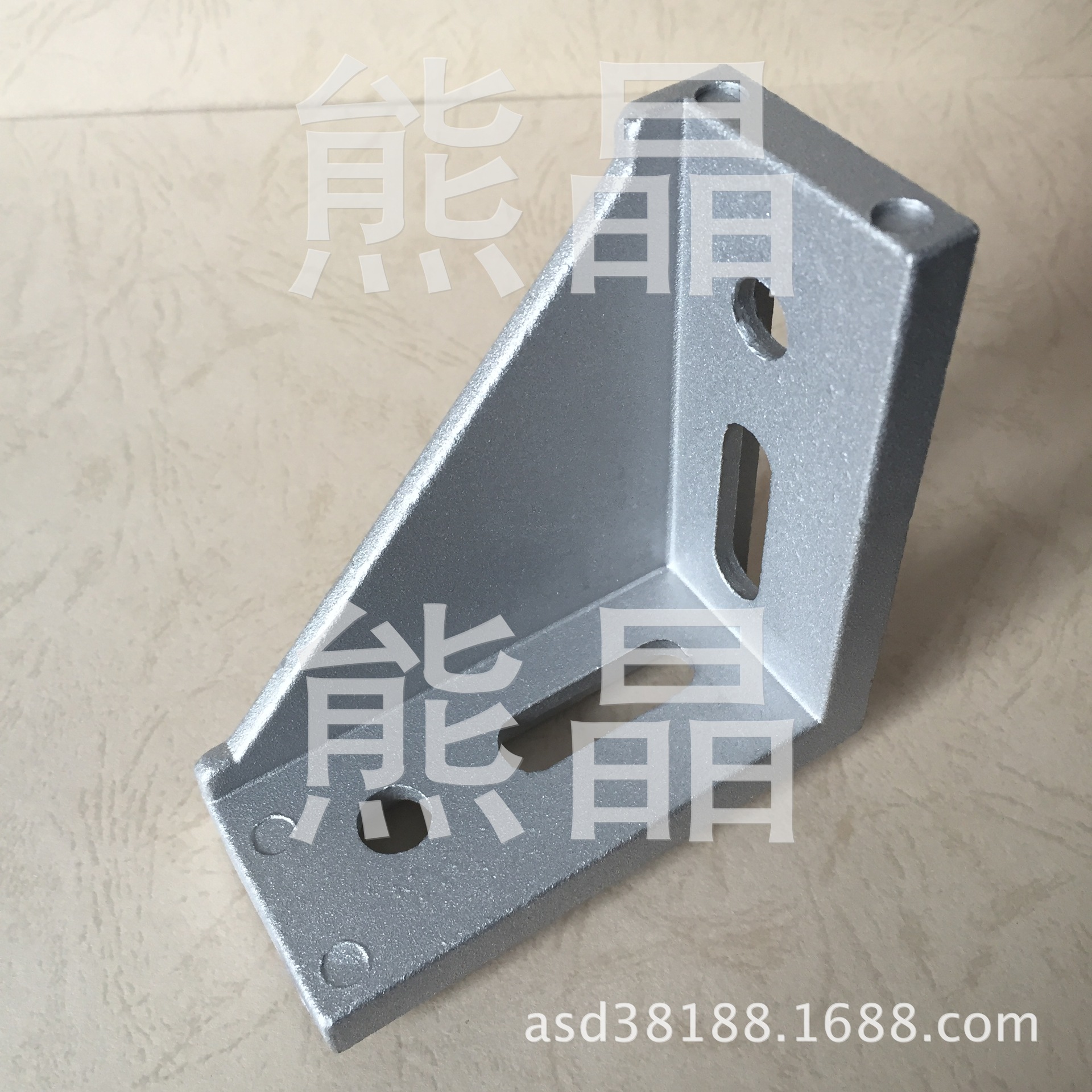 供应4590铝角码 大角件 型材大角座 加厚铝角件 型材支撑角铝