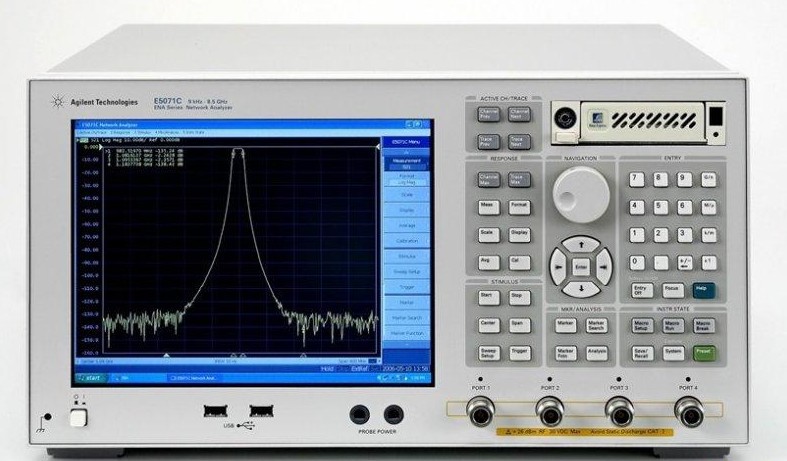 安捷伦 网络分析仪 E5071C-230 多端口测试仪 多种测量功能