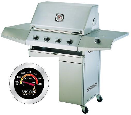 供应明高T807D烧烤炉 烤箱 焗炉 BBQ温度计 烤炉表