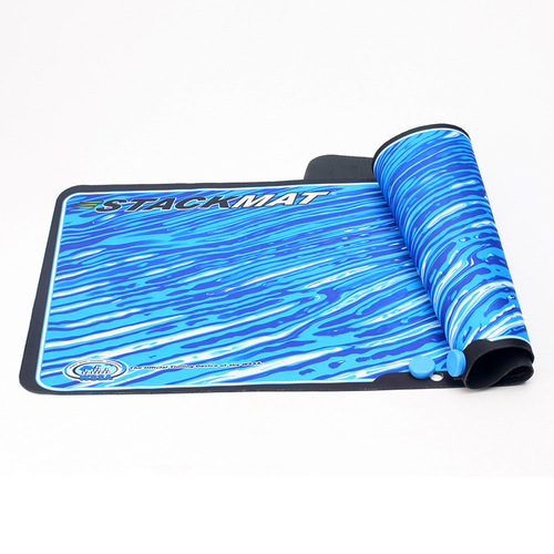 Stark blue large mat third generation with buckle mat water ripple Rubik's cube mat speed disc coaster manufacturer direct sales wholesale