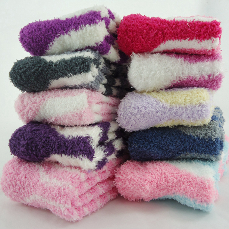 女半边绒袜子 (8)