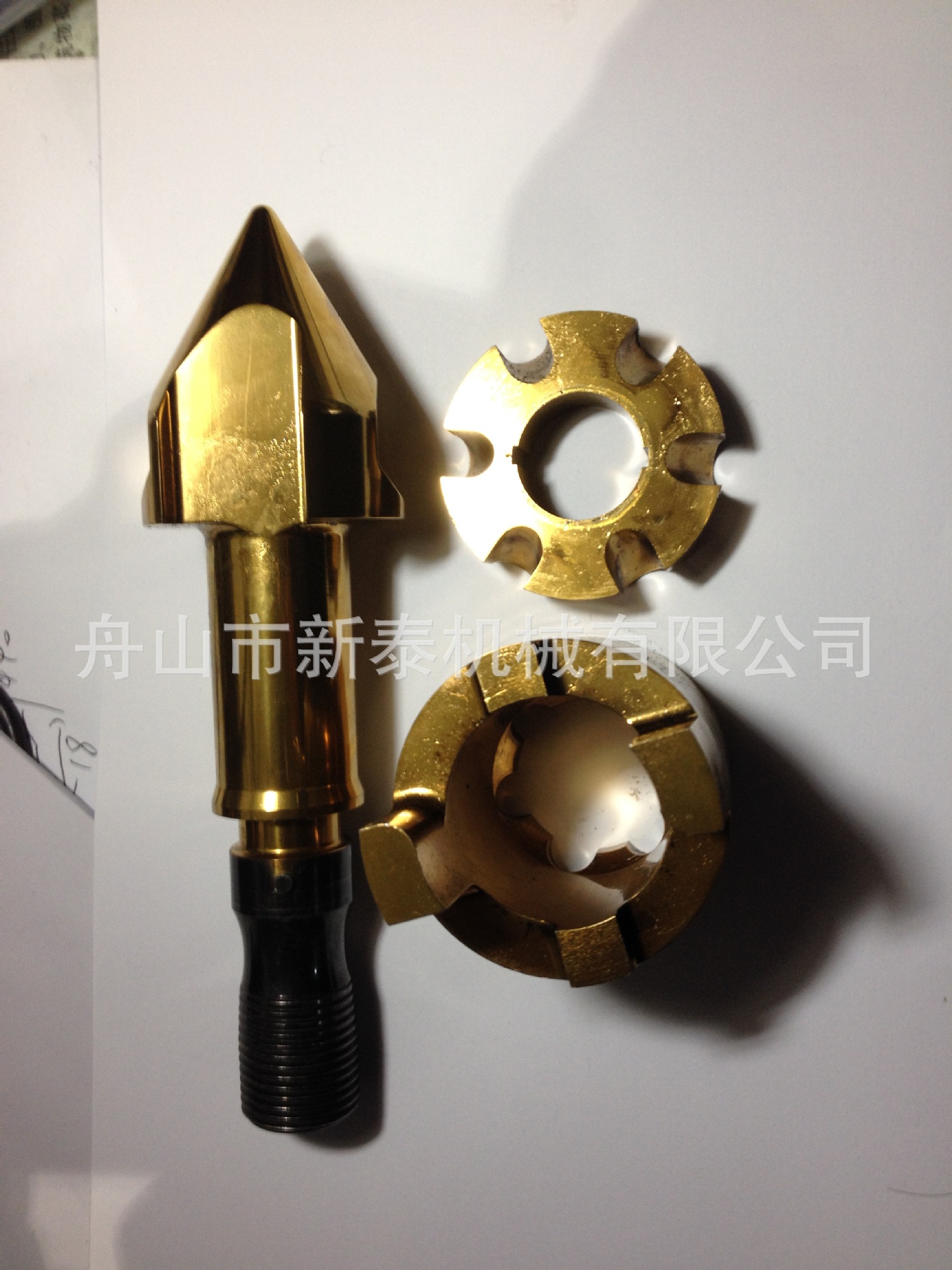 诚信厂家精工定做钛合金注塑机螺杆头三件套