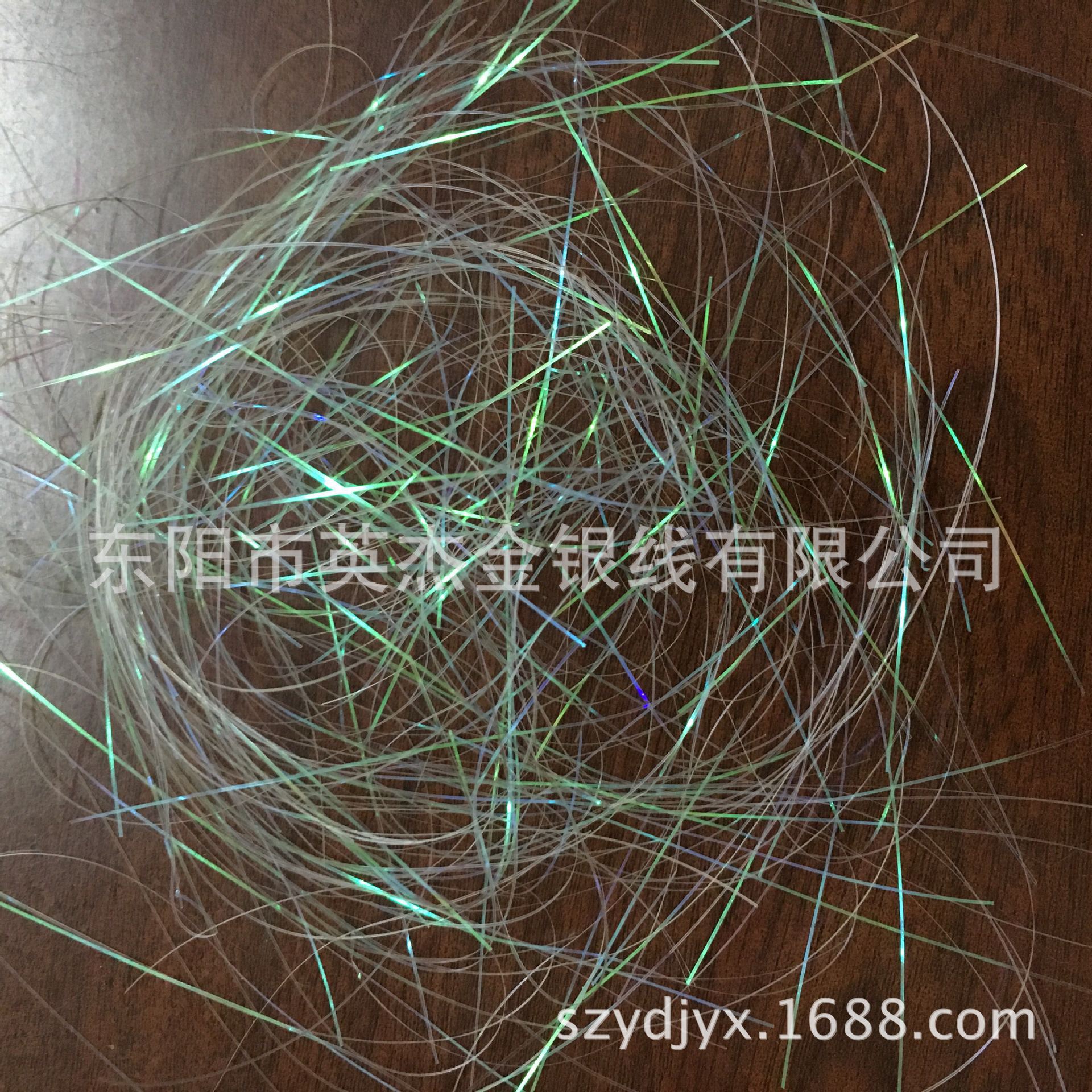 供应彩色鸡窝草 彩丝填充丝 金银丝颜色规格可订制