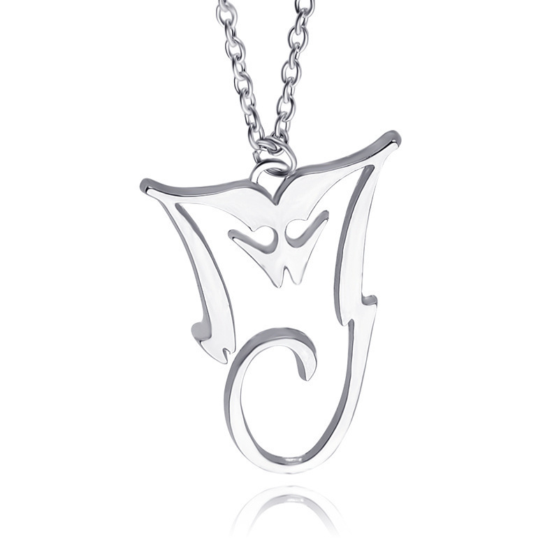 European and American jewelry star necklace Michael Jackson Michael Jackson pendant necklace