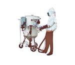 舟山除锈喷砂罐 0.3立方开放式喷砂罐 高压移动喷砂机