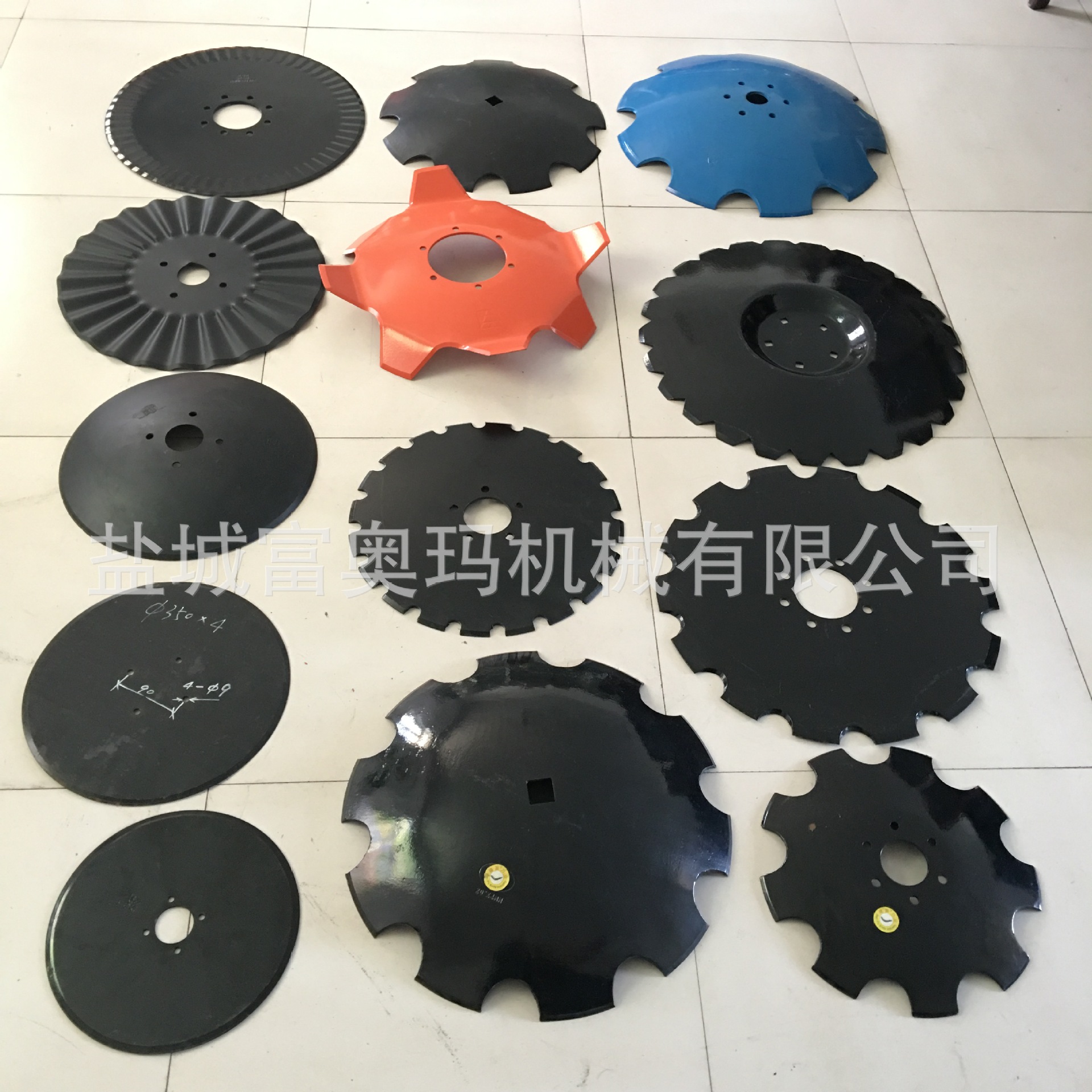 厂家专业生产 农机具圆盘耙农用耙片 耙齿，65mn材料