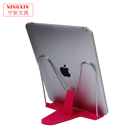Manufacturer supply creative desktop plastic reading stand adjustable reading stand plastic book stand