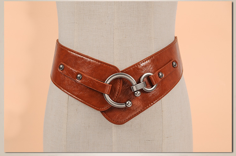 Dames riem breed elastisch veelzijdig tailleband modieus_voghion.com