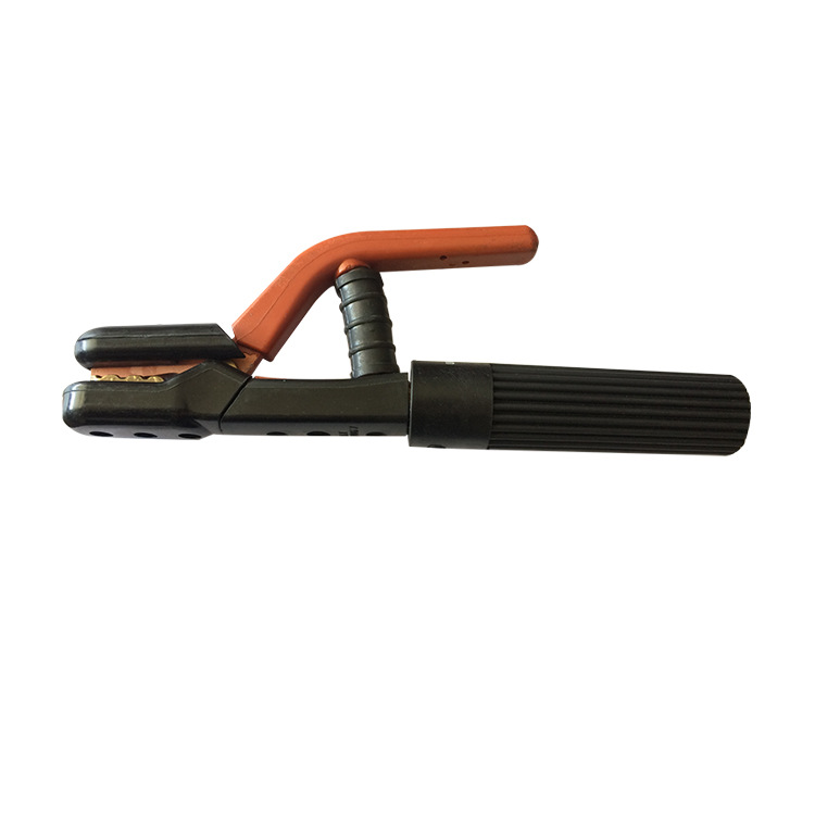 弯把全黄铜不烫手多功能电焊钳 新款分体电式500A电焊钳批发