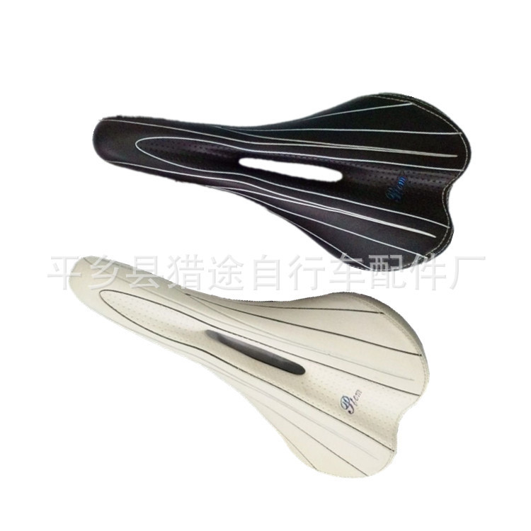 山地车鞍座厂家 1718自行车款中空舒适鞍座 骑行旅行坐垫