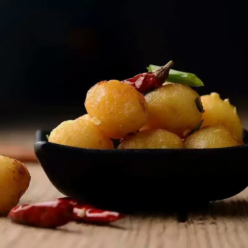 Hubei Enshi Small potatoes Redskins Potato Alpine Breed Marko Yellow Heart Small potatoes