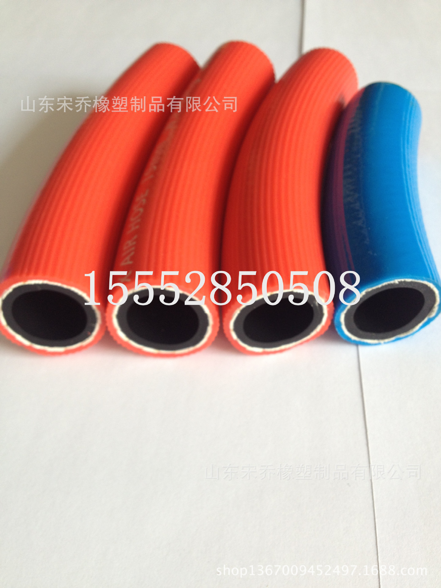 耐高压橡胶空气软管两胶一线胶管高压氧气胶管乙炔胶管