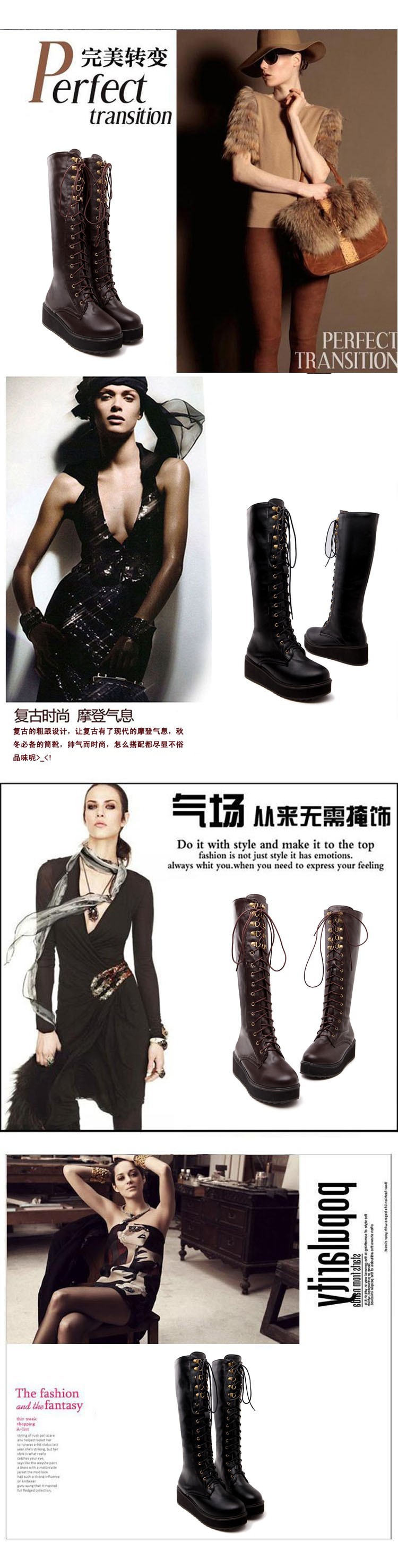 Bottes femme en PU artificiel - Ref 3355272 Image 5