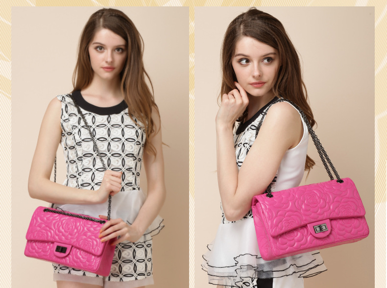 Sac à main en cuir véritable - Ref 3432457 Image 25