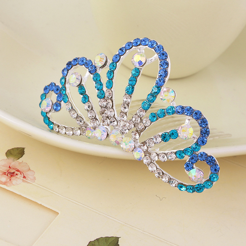 Princess Geometric Alloy Rhinestone Crown display picture 1