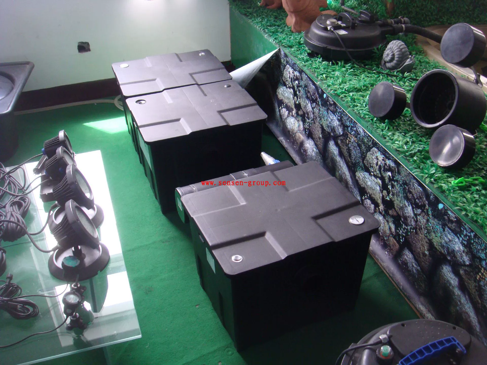 Фильтр биохимический пруд CBF-350 CBF-350B CBF-350C прудовый