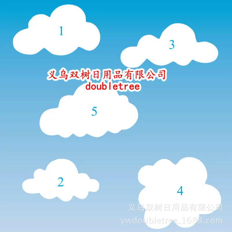 New product cake mold 5PCS cloud flood sugar cake decorative print mold cutting mold European standard hardcover